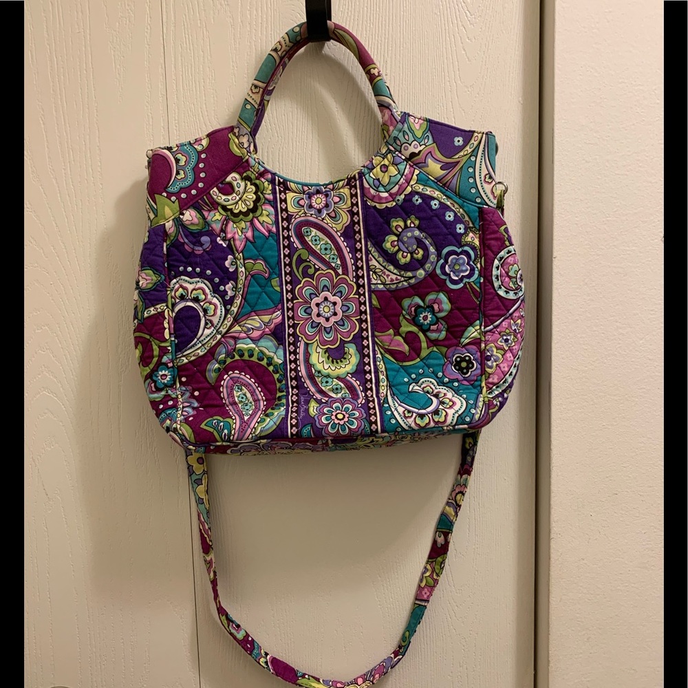 Vera Bradley Purple Paisley Tote
